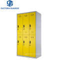 Modern Steel 6 Door Garden Storage Laundry Locker